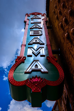 Alabama Theatre Sign - Stuart Franco
